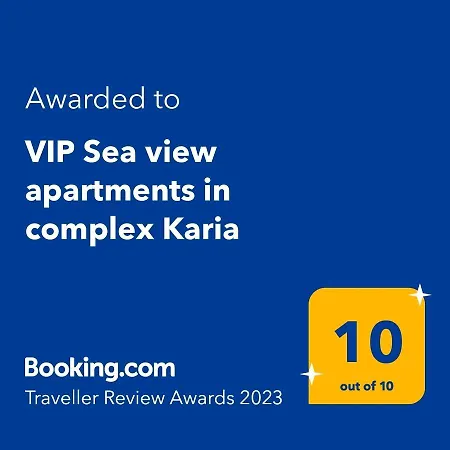 The Seaview Jacuzzi Complex Karia Lägenhet Kavarna